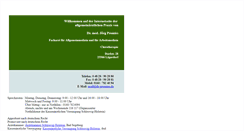 Desktop Screenshot of dr-promies.de